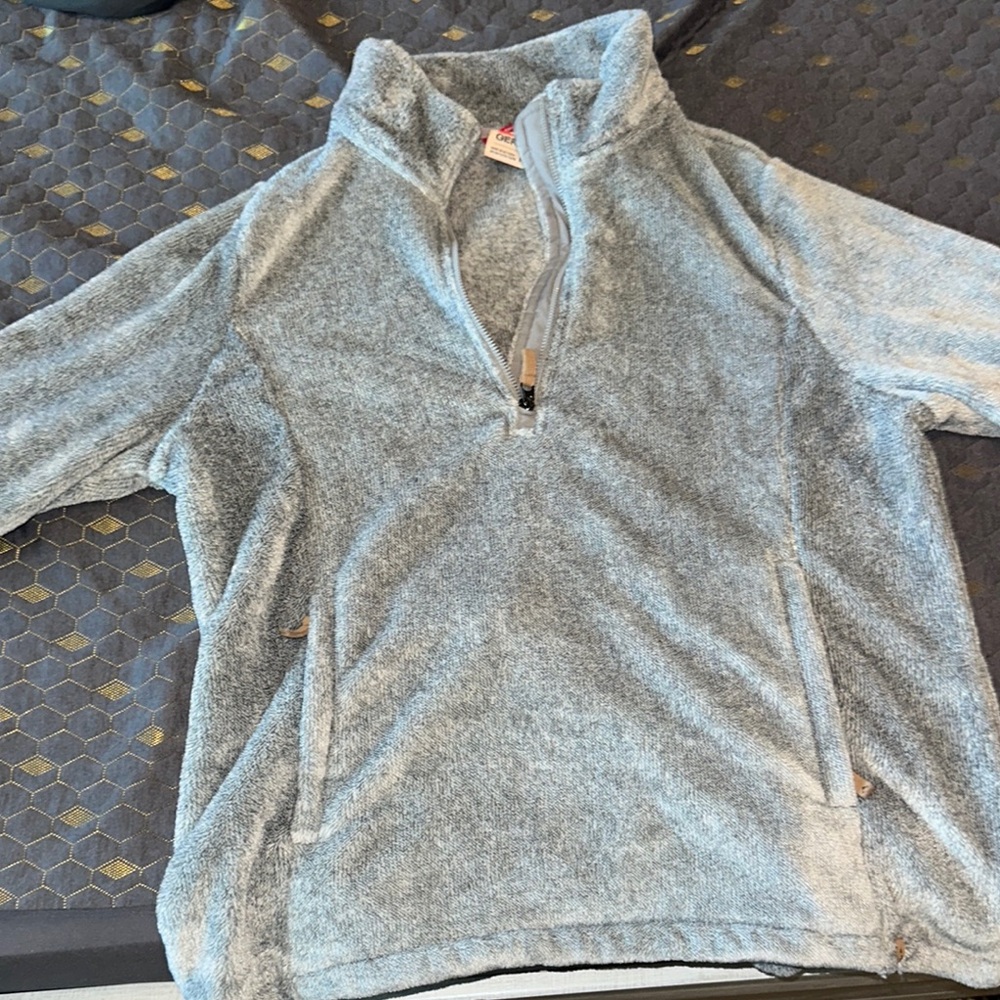Women’s Gray Gerry Quarter-Zip Fleece‎  Pullover